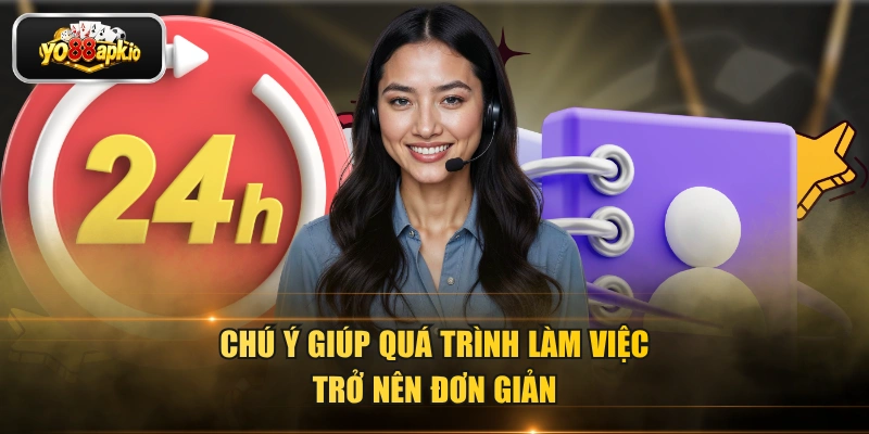 Chú ý giúp quá trình làm việc trở nên đơn giản