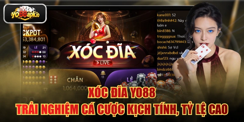 Xóc Đĩa YO88 – Trải Nghiệm Cá Cược Kịch Tính, Tỷ Lệ Cao